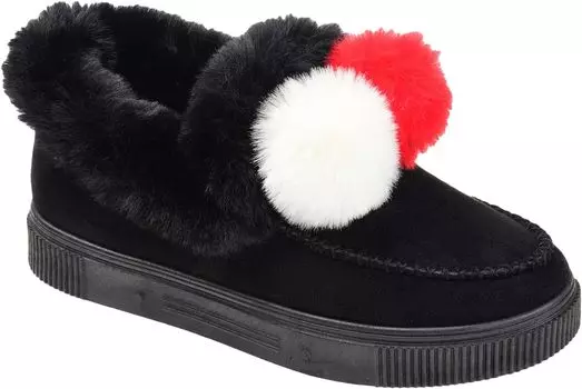 Тапочки Comfort Foam Sunset Slipper Journee Collection, черный