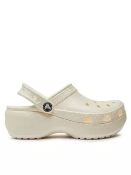 Тапочки Crocs, экрю