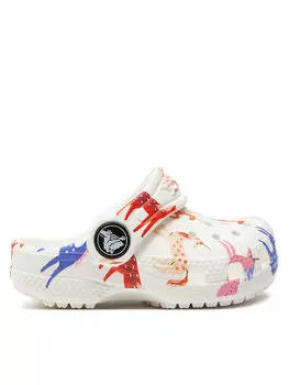 Тапочки Crocs, белый