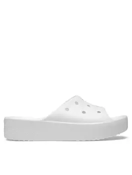 Тапочки Crocs, белый