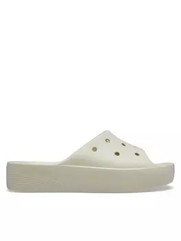 Тапочки Crocs, бежевый