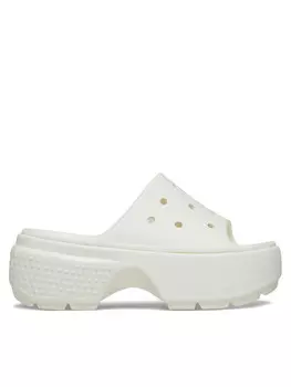 Тапочки Crocs, бежевый