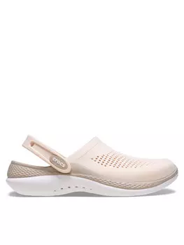 Тапочки Crocs, бежевый
