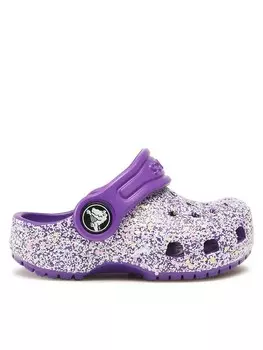 Тапочки Crocs, фиолетовый