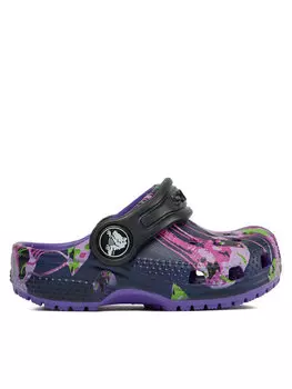 Тапочки Crocs, красочный