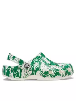 Тапочки Crocs, зеленый