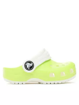 Тапочки Crocs, зеленый