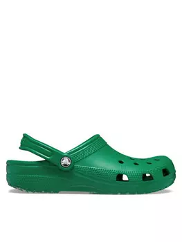 Тапочки Crocs, зеленый
