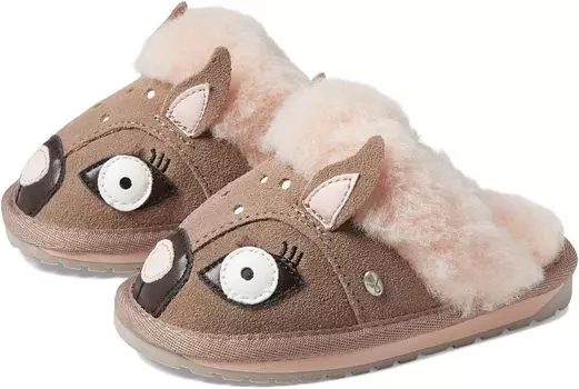 Тапочки Doe Slipper EMU Australia Kids, цвет Mushroom