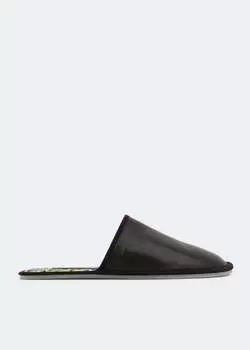 Тапочки Ferragamo Nomadic Stories, черный