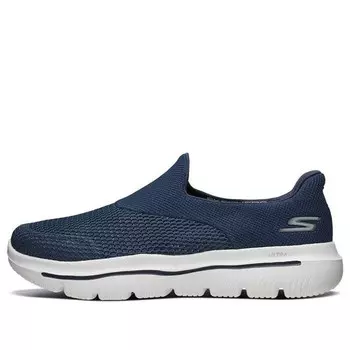 Тапочки go walk evolution ultra 'navy blue' Skechers, синий
