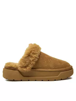 Тапочки Guess, коричневый