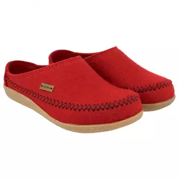 Тапочки Haflinger Blizzard Credo, цвет Ruby