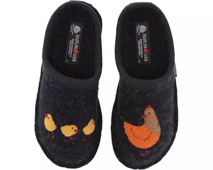 Тапочки Haflinger Gallina, цвет Captains Blue