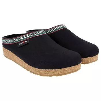 Тапочки Haflinger Grizzly Franzl, цвет Midblue