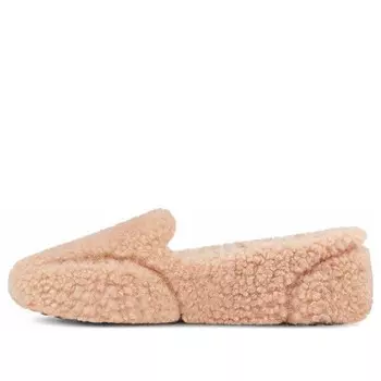 Тапочки hailey fluff loafer slip on Ugg, розовый