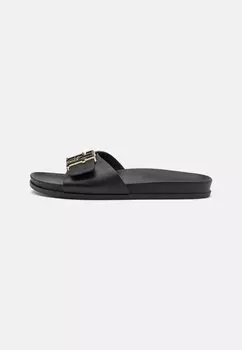 Тапочки Hardware Flat Tommy Hilfiger, черный