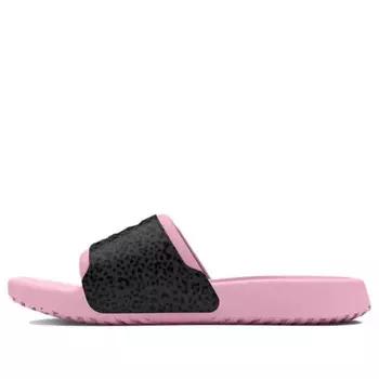 Тапочки ignite select graphic slide 'pink leopard' Under Armour, розовый