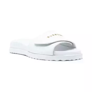 Тапочки из кожи лося Buscemi, белый