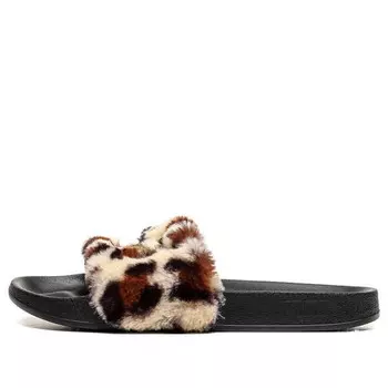 Тапочки leadcat 'leopard print' Puma, черный
