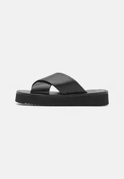 Тапочки Leather Zign, черные
