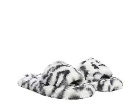 Тапочки London Rag Cosy, черно-белый