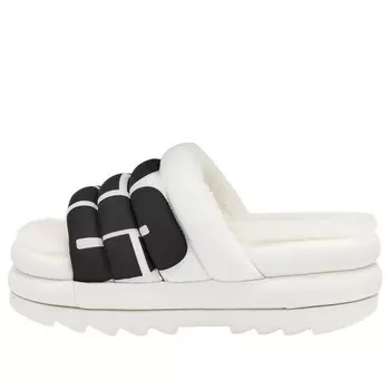 Тапочки maxi slide logo 'white' Ugg, белый
