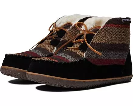 Тапочки Minnetonka Torrey, цвет Black Multi