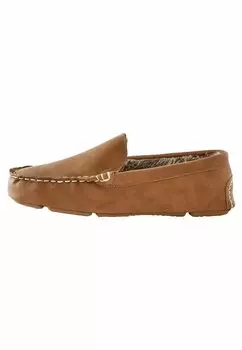 Тапочки Moccasin Next, цвет tan brown