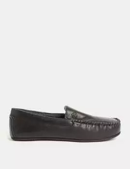 Тапочки-мокасины Marks & Spencer, черный