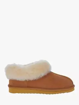 Тапочки на подкладке из искусственного меха fabiola из овчины Jones Bootmaker, цвет Chestnut