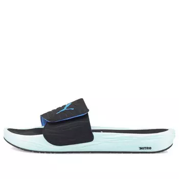 Тапочки nitrocat v 'black blue' Puma, черный
