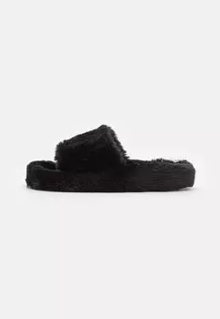 Тапочки Onlharper Teddy Slide ONLY SHOES, черный