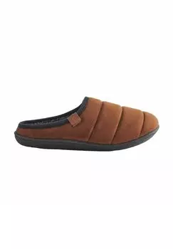 Тапочки PADDED Next, цвет tan brown
