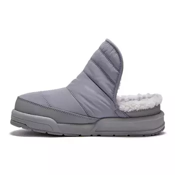 Тапочки пуфли New Balance, серый