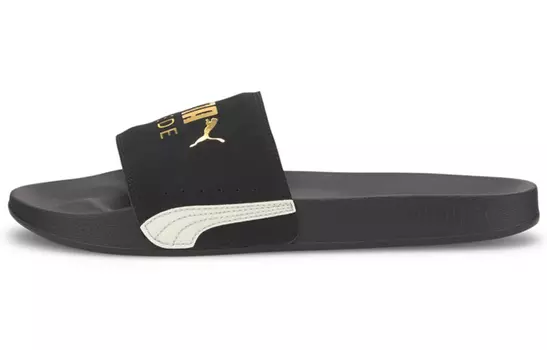 Шлепанцы и сланцы PUMA Leadcat Ftr Suede Classic Slide 'Black'