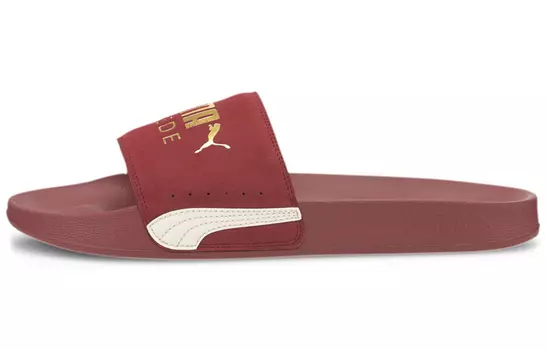 Шлепанцы и сланцы PUMA Leadcat Ftr Suede Classic Slide 'Burnt Russet'