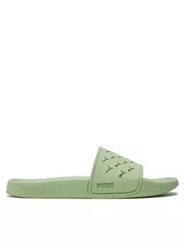 Тапочки Puma, зеленый
