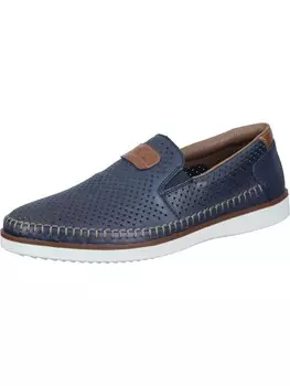 Тапочки rieker, цвет navy/amaretto