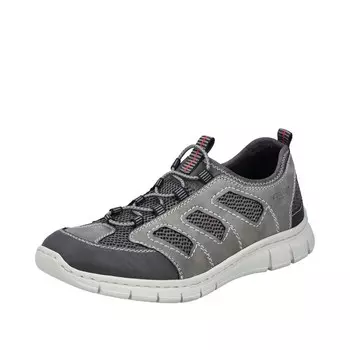 Тапочки Rieker, цвет Stone/Dark grey
