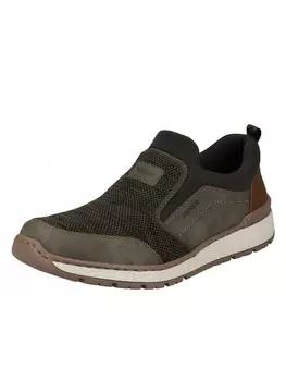 Тапочки rieker Slipper, зеленый
