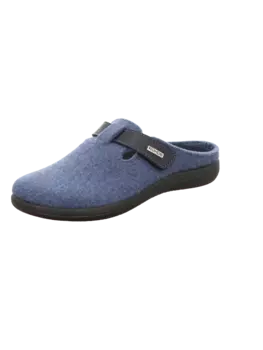Тапочки ROHDE Winter Pantoffel Textil Bari, цвет baltic