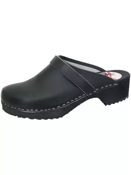 Тапочки SALIHA Clogs ® Alfred offen, черный