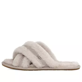 Тапочки scuffita 'campfire grey' Ugg, серый