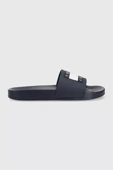 Тапочки-шлепанцы POOL SLIDE ESS Tommy Jeans, темно-синий