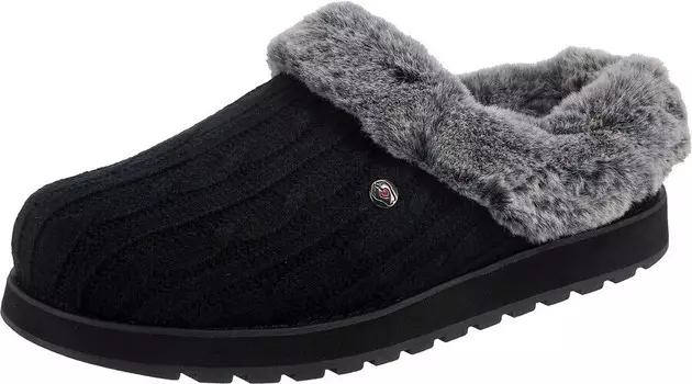 Тапочки SKECHERS Slippers, черный