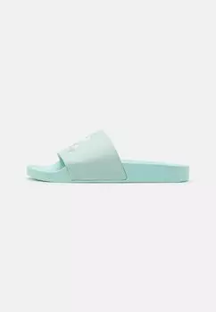 Тапочки Slide le coq sportif, цвет light green/white
