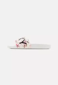 Тапочки Slippy Roxy, цвет white/pink