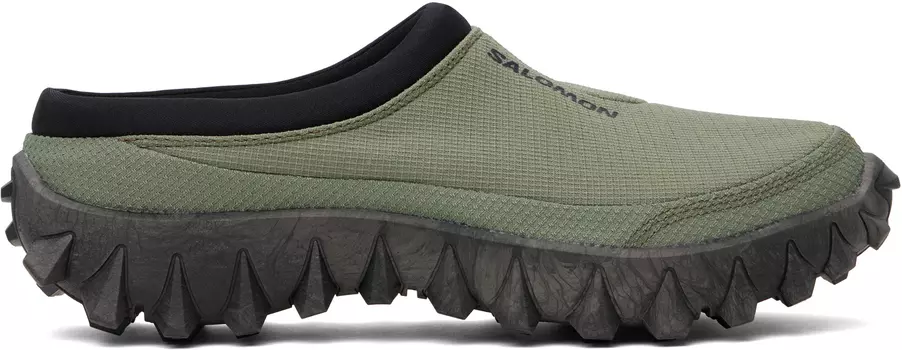 Тапочки Snowclog цвета хаки Salomon