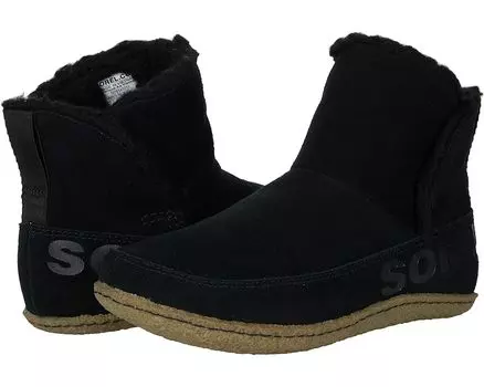 Тапочки SOREL Nakiska Bootie, цвет Black/Sage